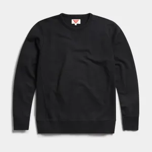 Organic Loopback Sweatshirt (Black)