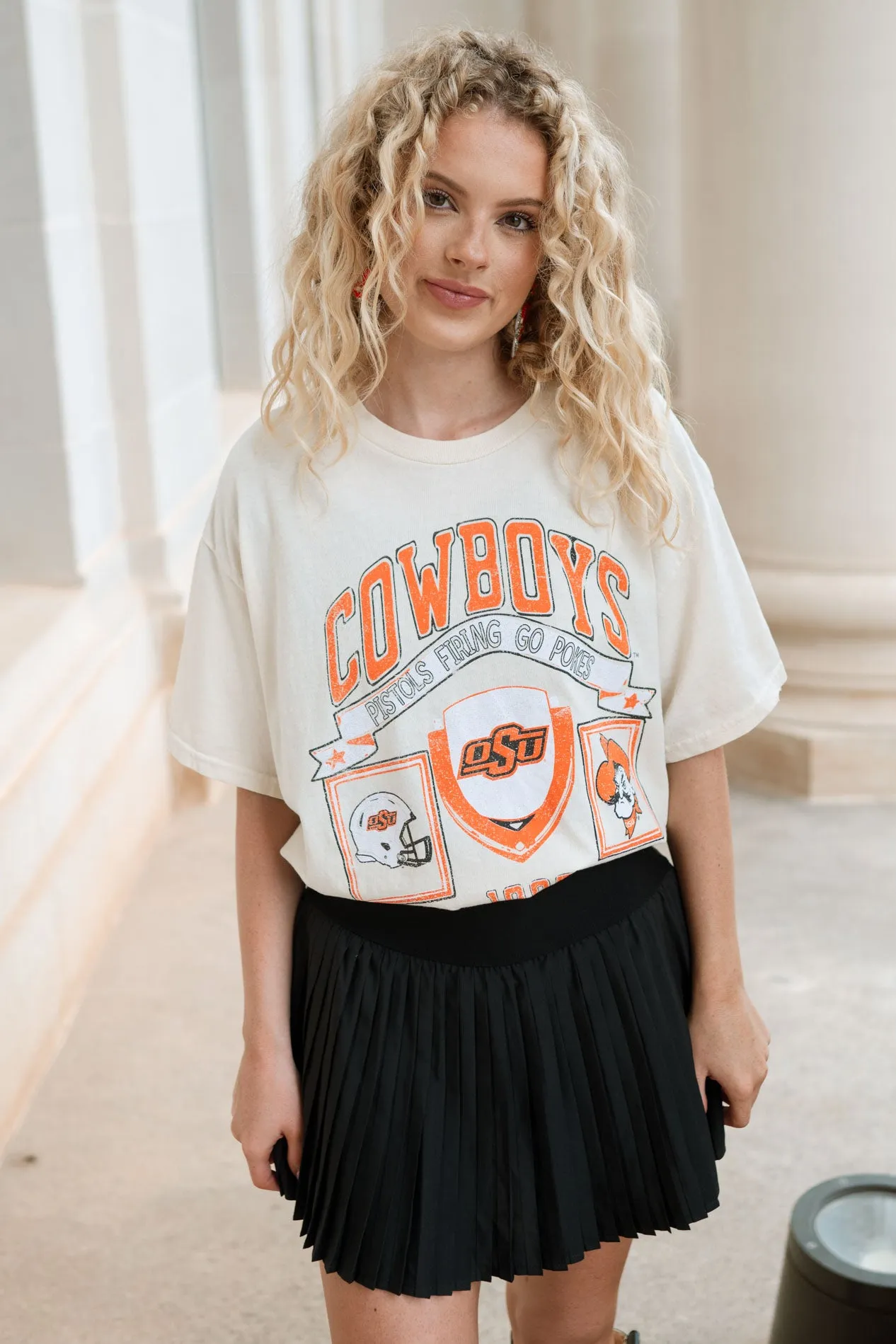 OSU Prep Patch Thrifted Tee