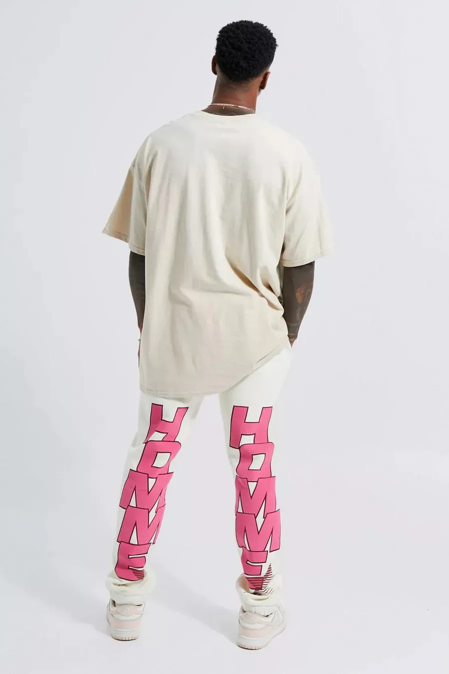 OVERSIZED CHICAGO PRINT T-SHIRT