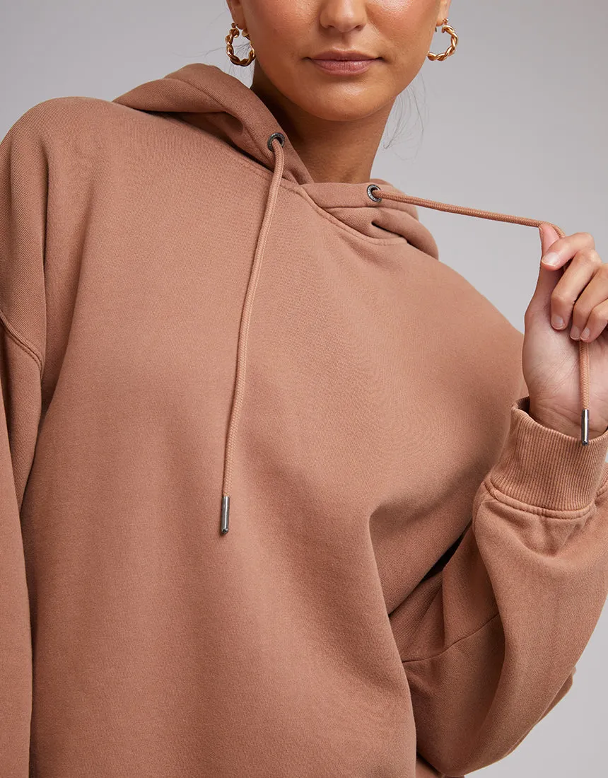 Oversized Hoody Tan