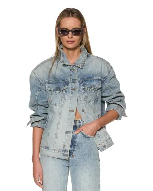 OVERSIZED JACKET KARMA Textured Smart Casual Road Trip