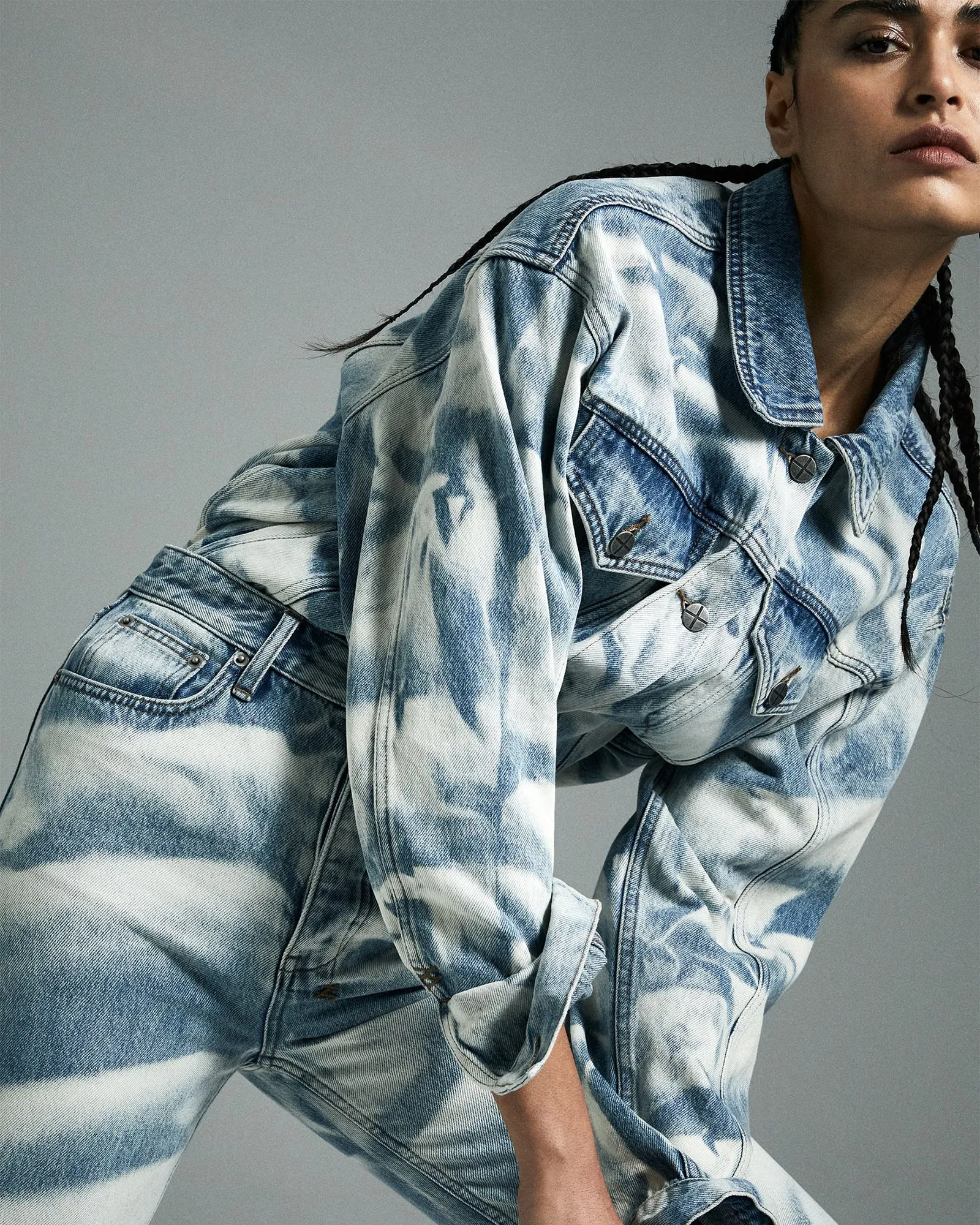OVERSIZED JACKET STROKES Casual Look Artist Vibe Sustainable