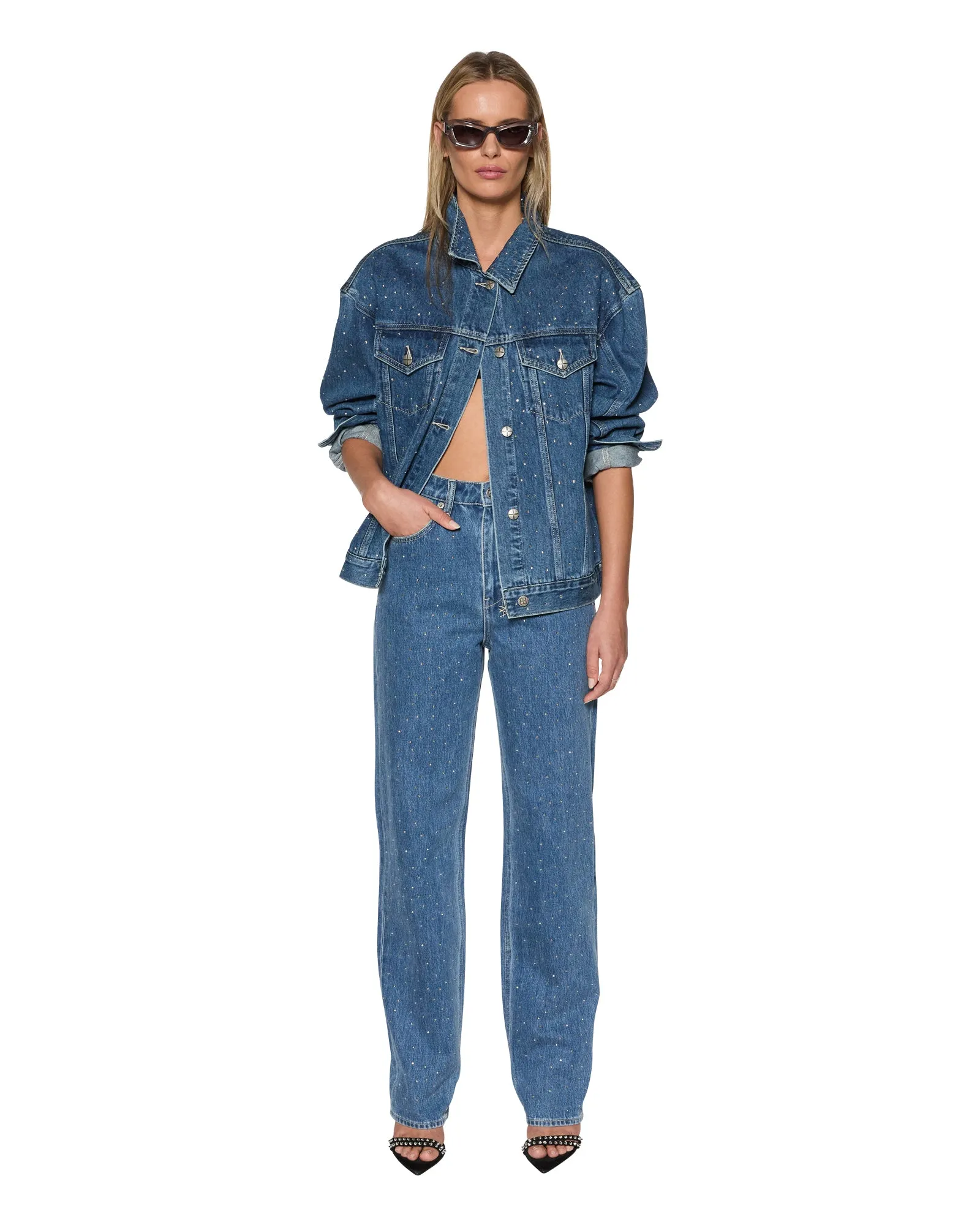 Day To Day OVERSIZED JACKET TOKEN KRYSTAL