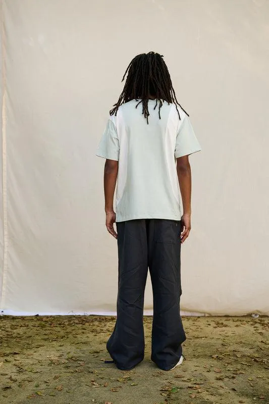 Oversized Panelled T-Shirt