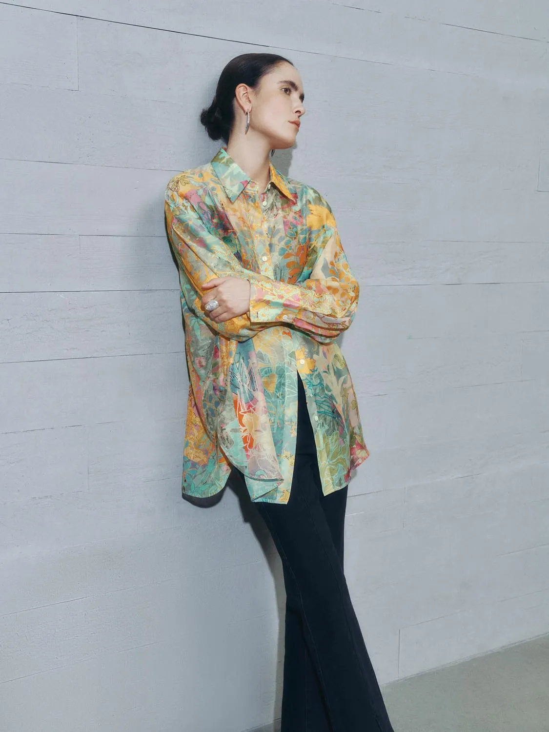 Oversized Printed Shirts