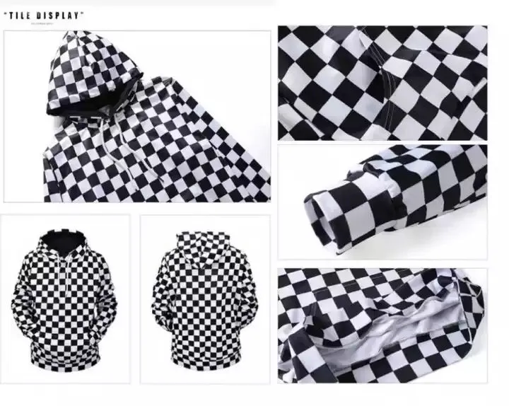 oversized Sublimation hoodies unisex 3d print custom Hoodies