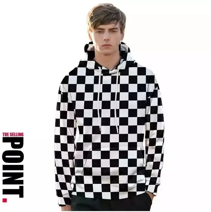 oversized Sublimation hoodies unisex 3d print custom Hoodies