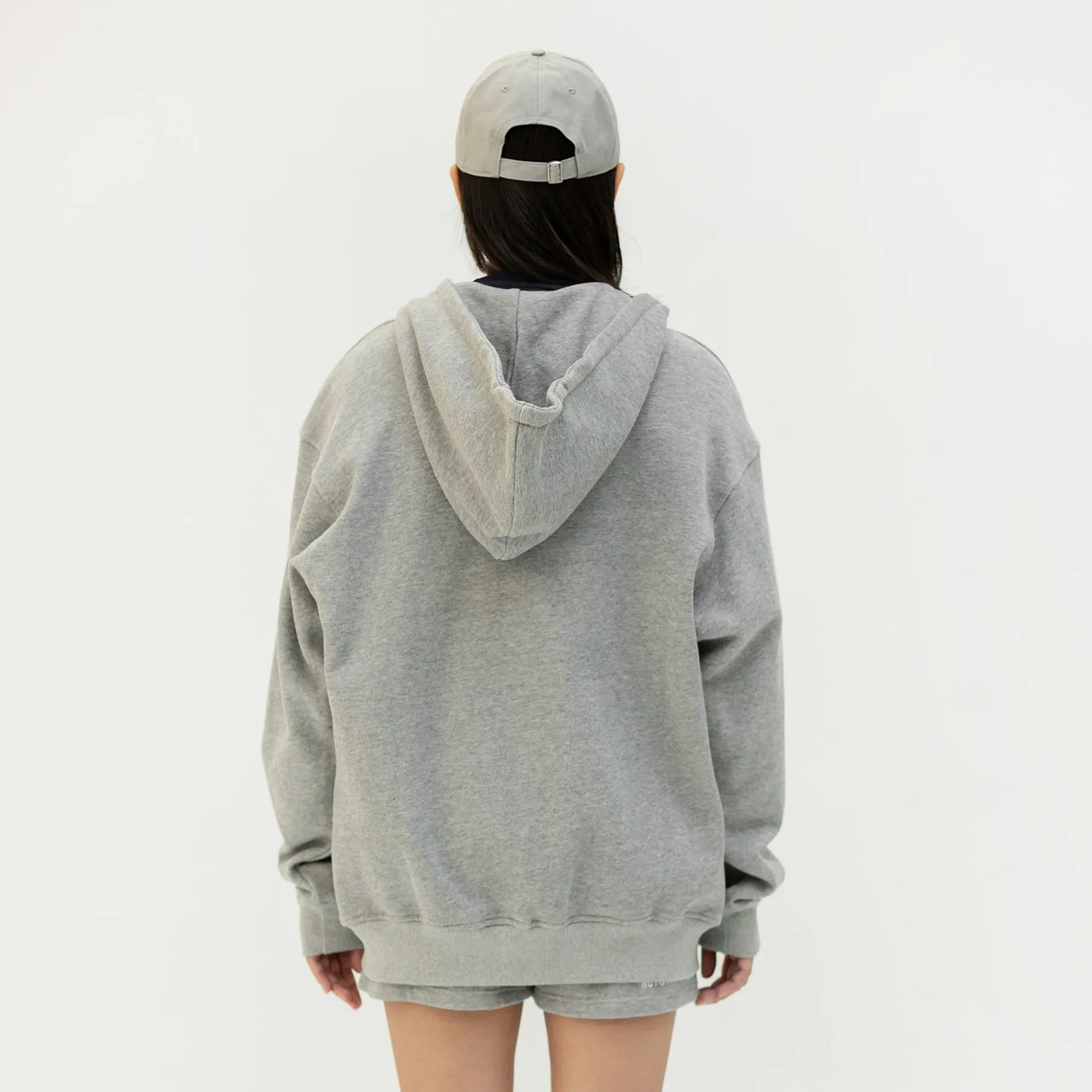 Oversized Zip-Up Hoodie