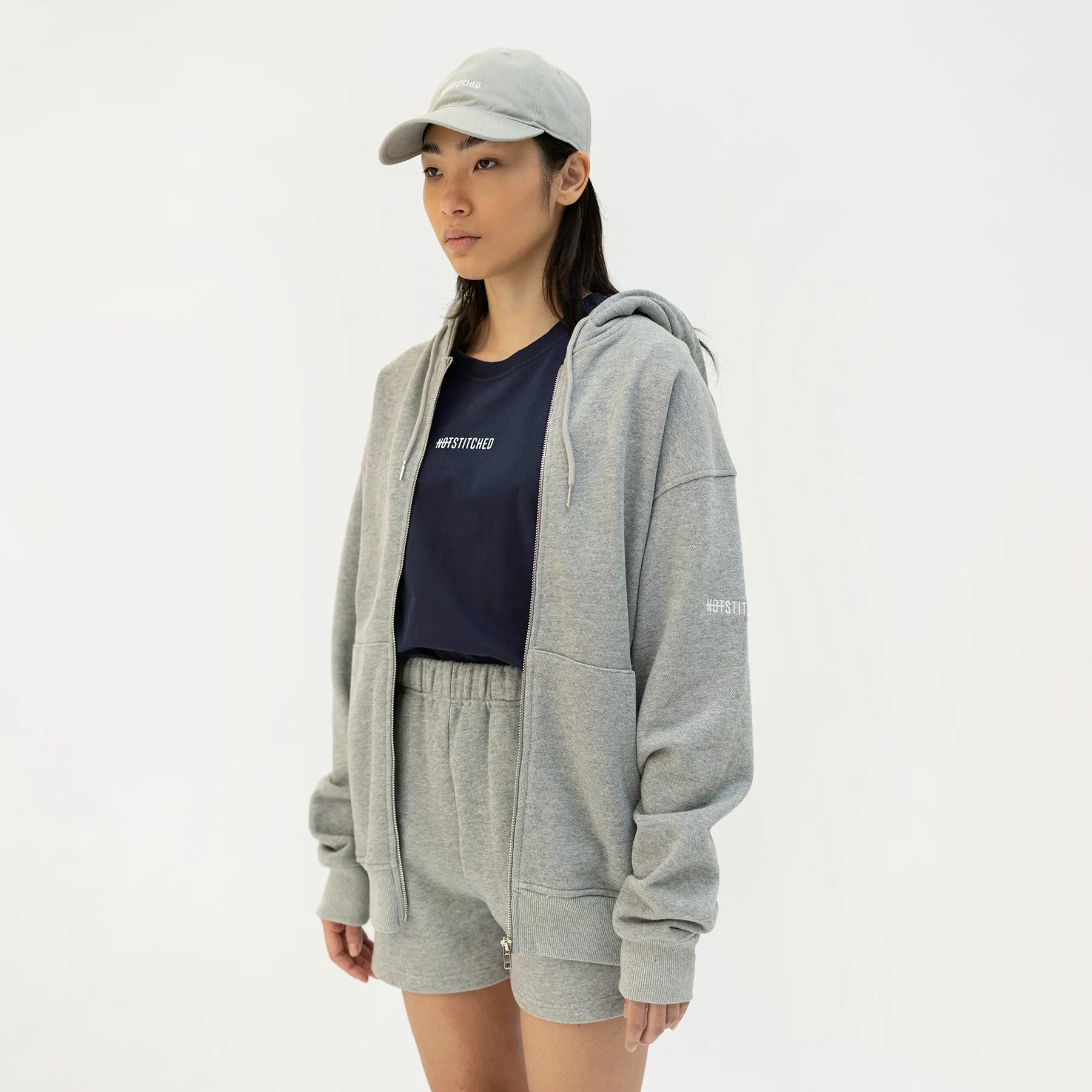 Oversized Zip-Up Hoodie