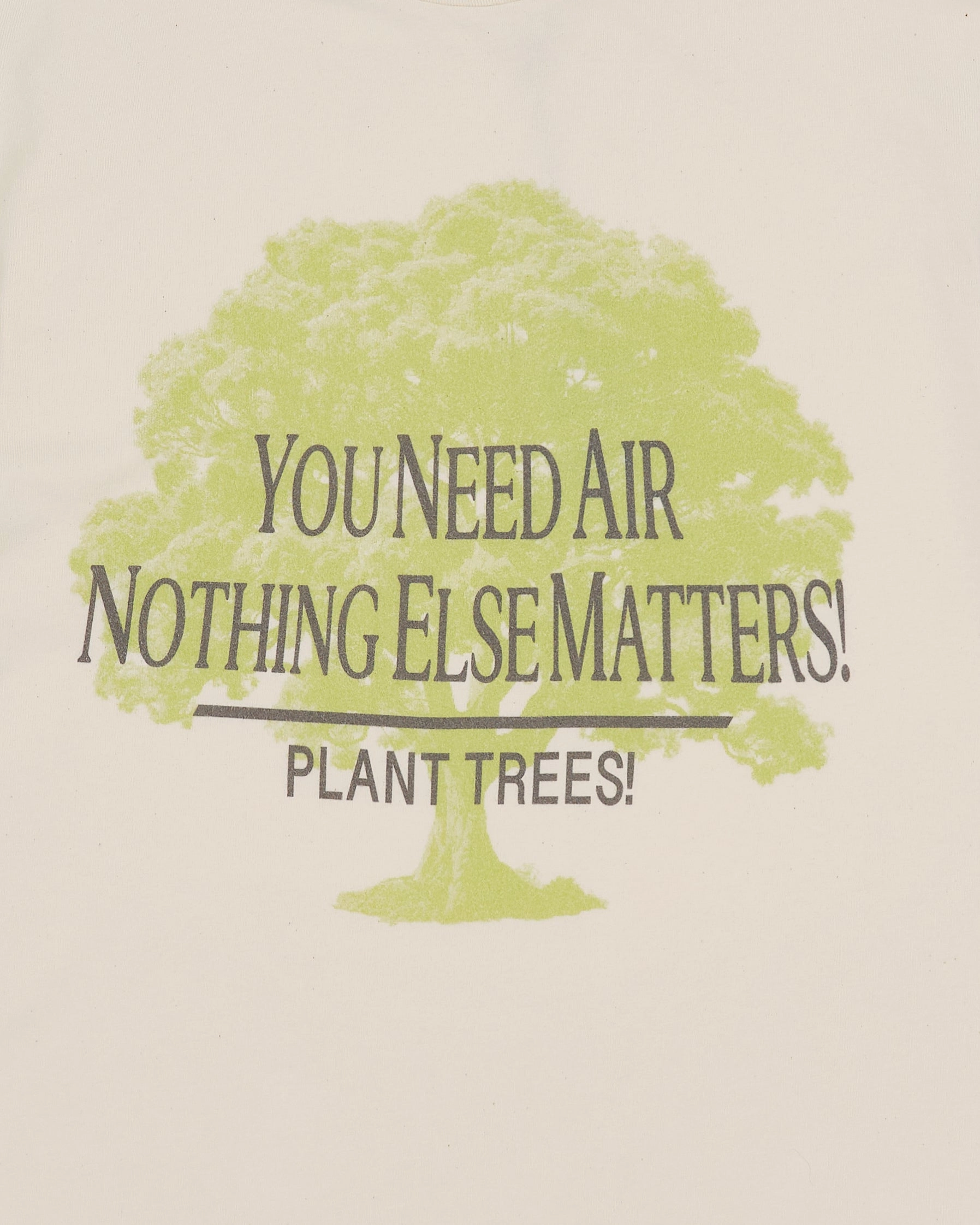 Grateful Tee SS - Ecru Plant Trees Smart Comfort Comfort Fit Design