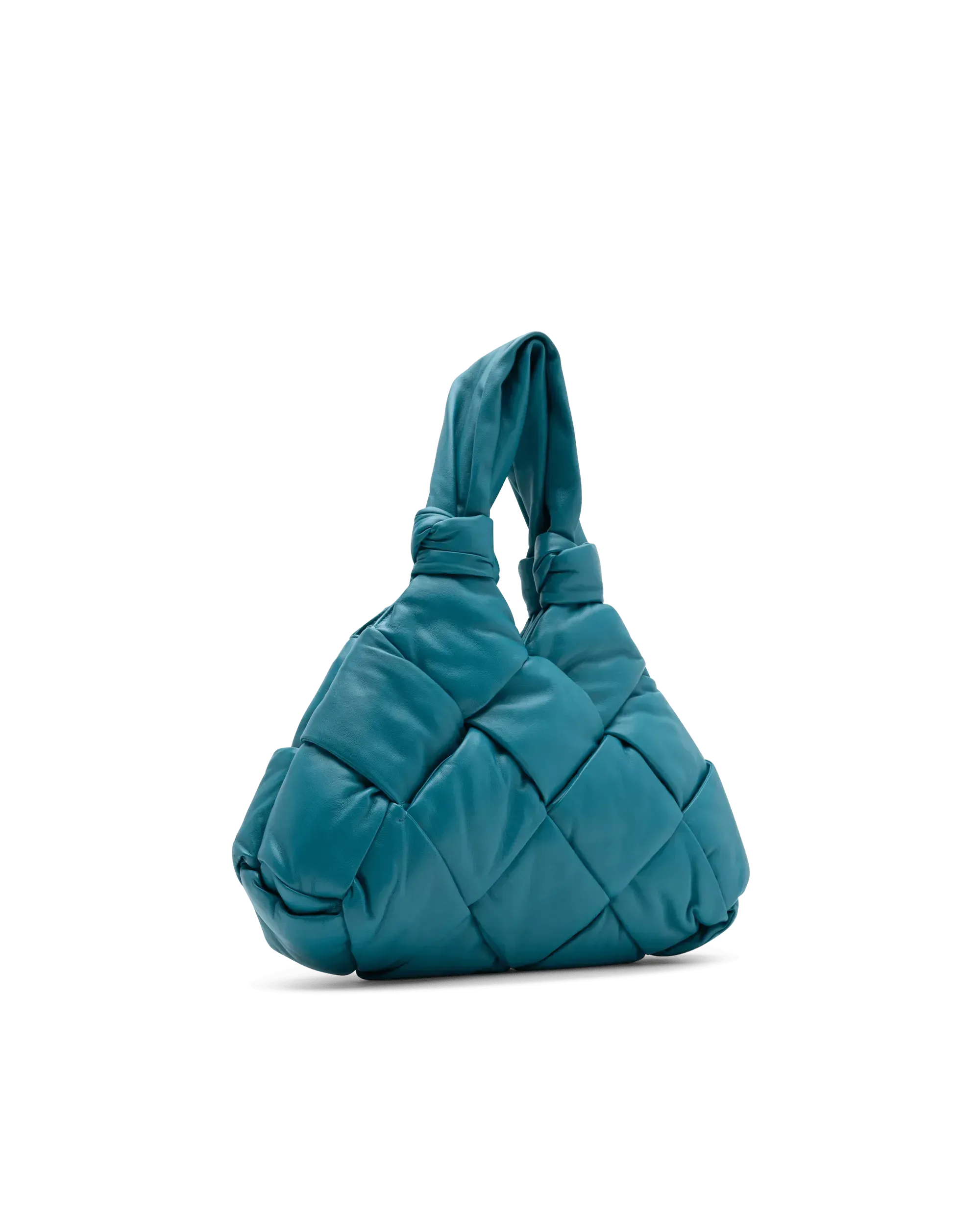 Padded Lock Shoulder Bag