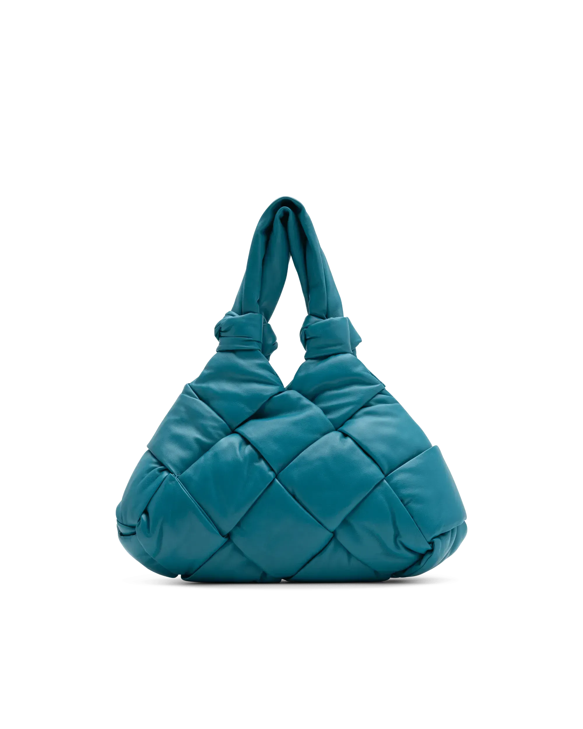 Padded Lock Shoulder Bag
