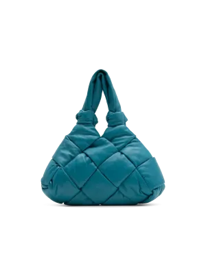 Padded Lock Shoulder Bag