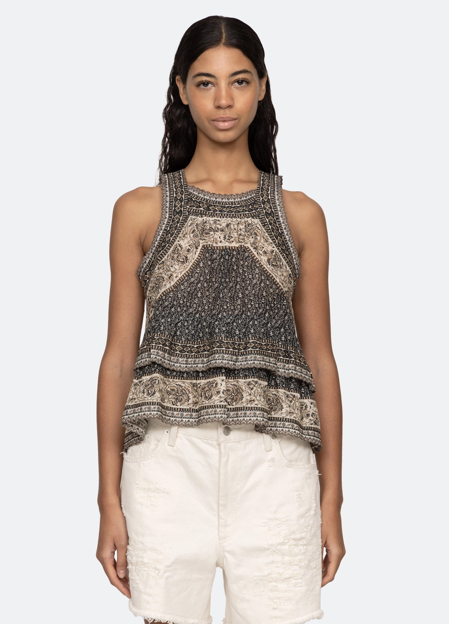 Palma Tank Durable Double Stitching