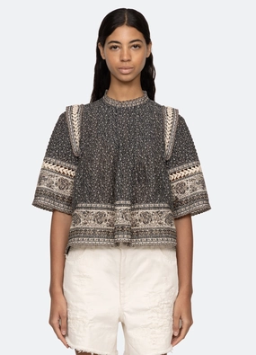 Palma Top TactileWeave HighStretchElastic