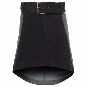 Sophisticated Casual Paneled Mini Skirt