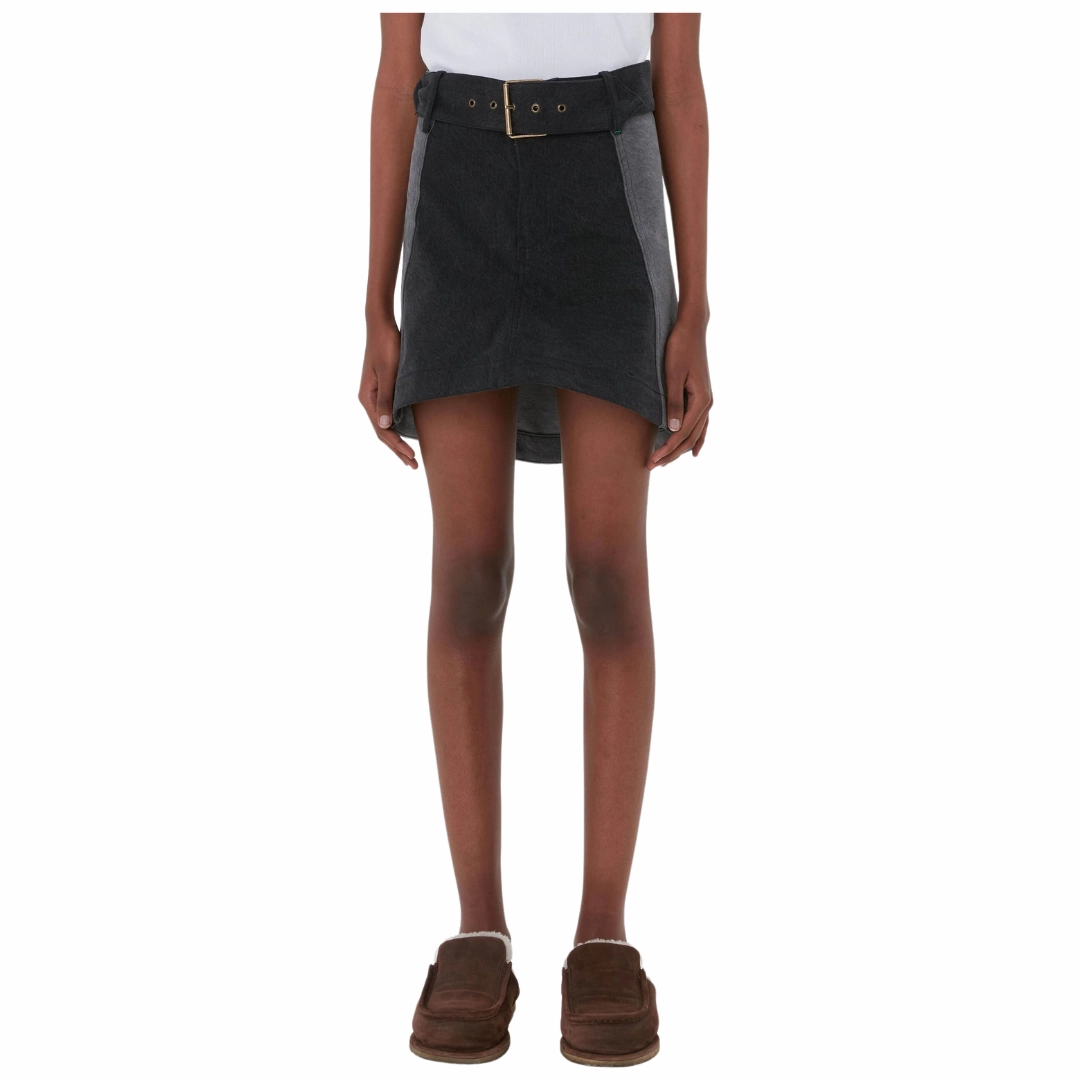 Paneled Mini Skirt Bold Mood