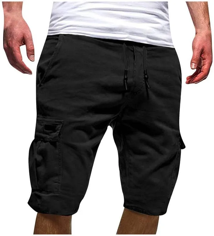 Pants for Mens Summer Fall Loose Fit Workout Athletic Beach Hawaiian Pants Shorts Sweat Pants Man 2025