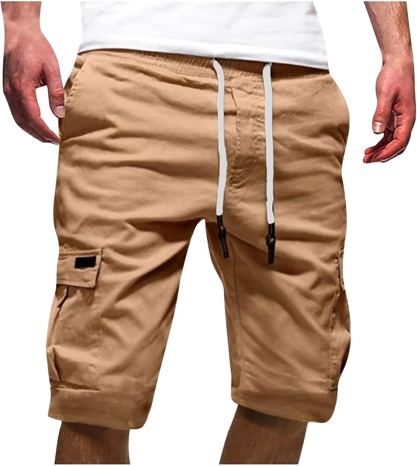 Pants for Mens Summer Fall Loose Fit Workout Athletic Beach Hawaiian Pants Shorts Sweat Pants Man 2025