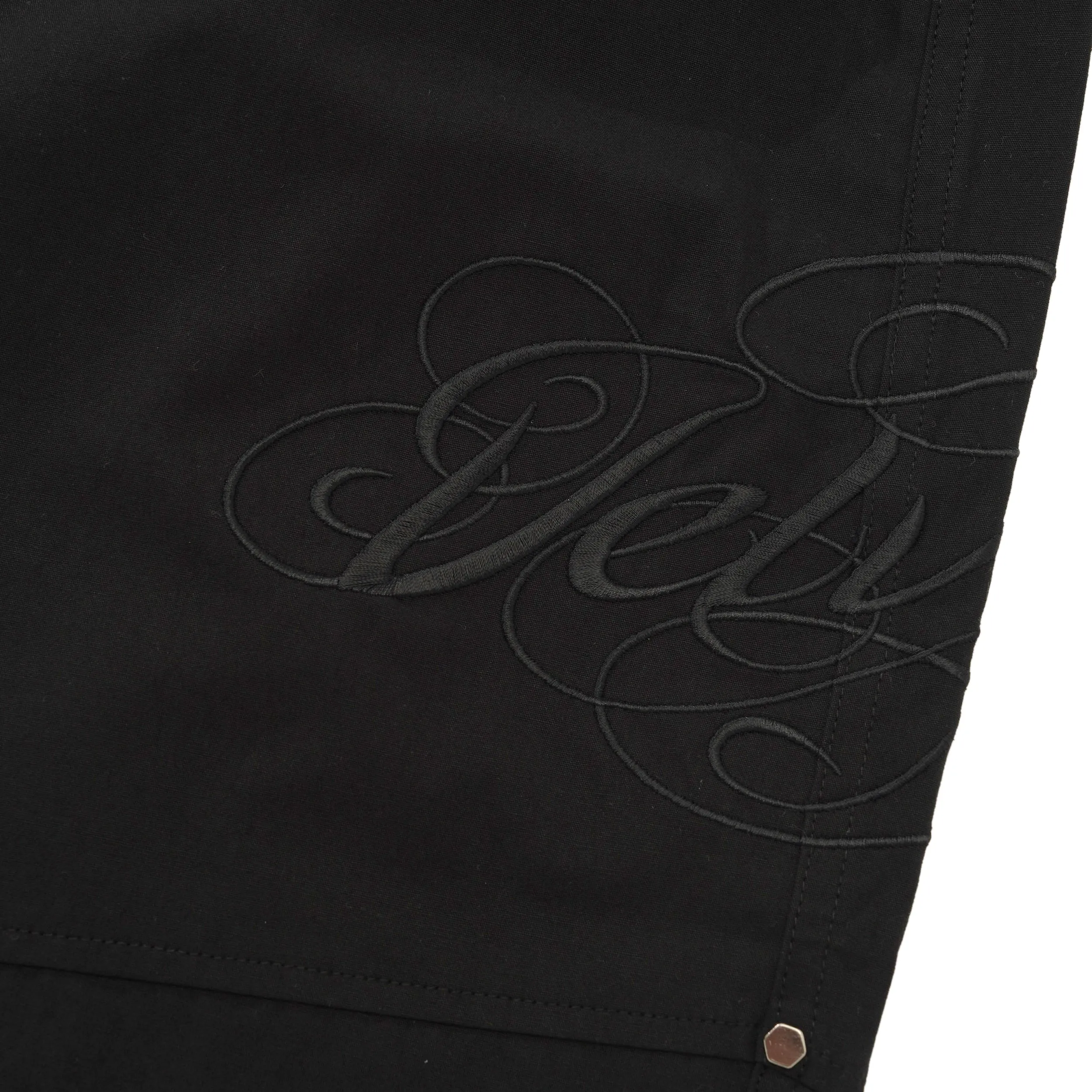 Parachute Shorts, Black