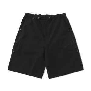 Parachute Shorts, Black