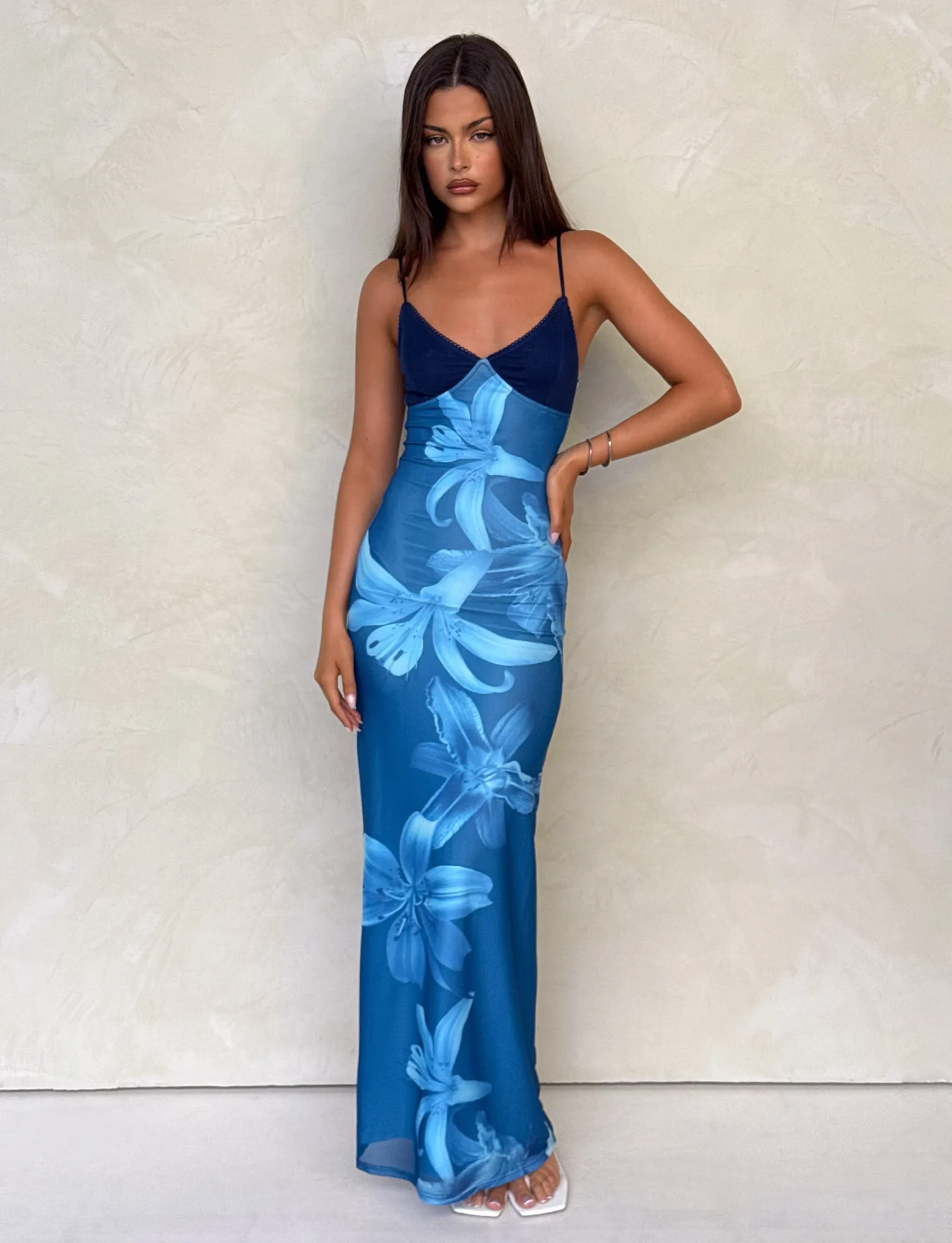 ALAINA DRESS - BLUE ORCHID Bold Simplicity