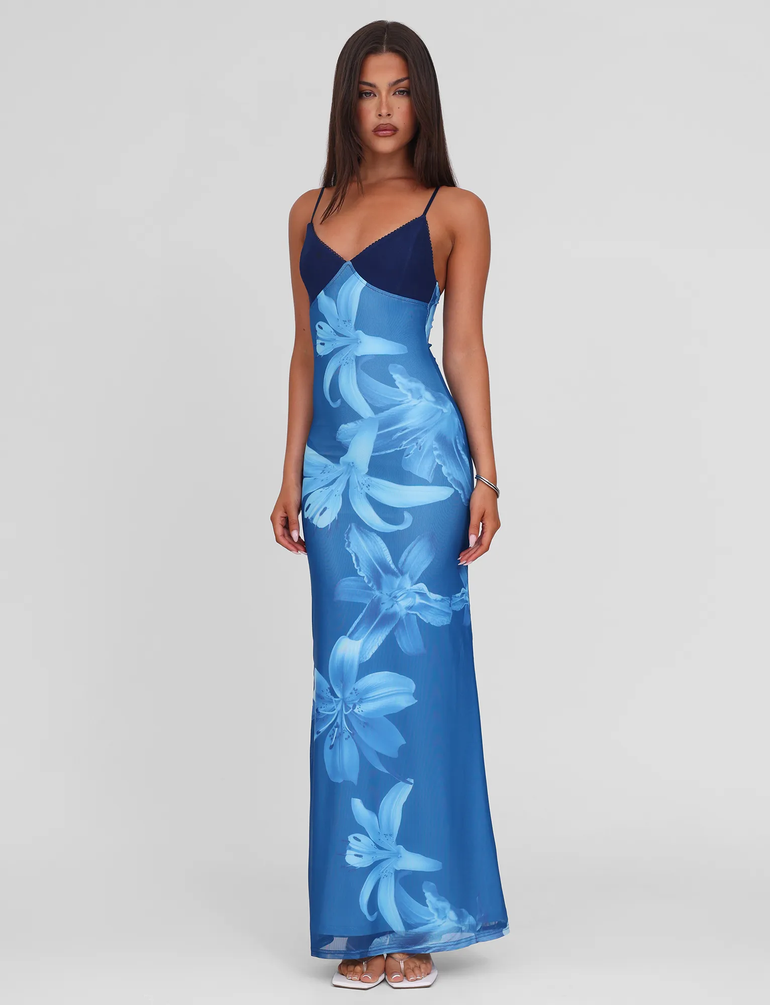 ALAINA DRESS - BLUE ORCHID Soft cotton dress