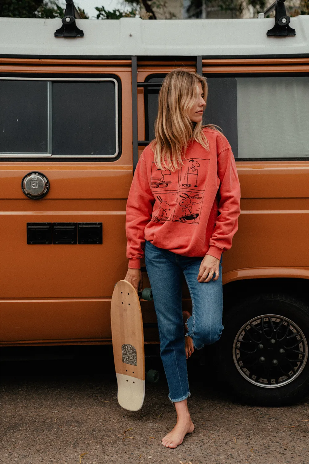 Peanuts Joe Cool Snoopy Sweatshirt by People of Leisure