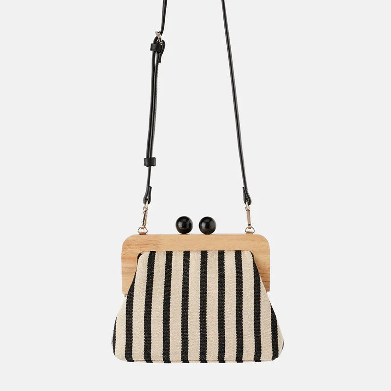 Peep Wooden Shoulder Bag