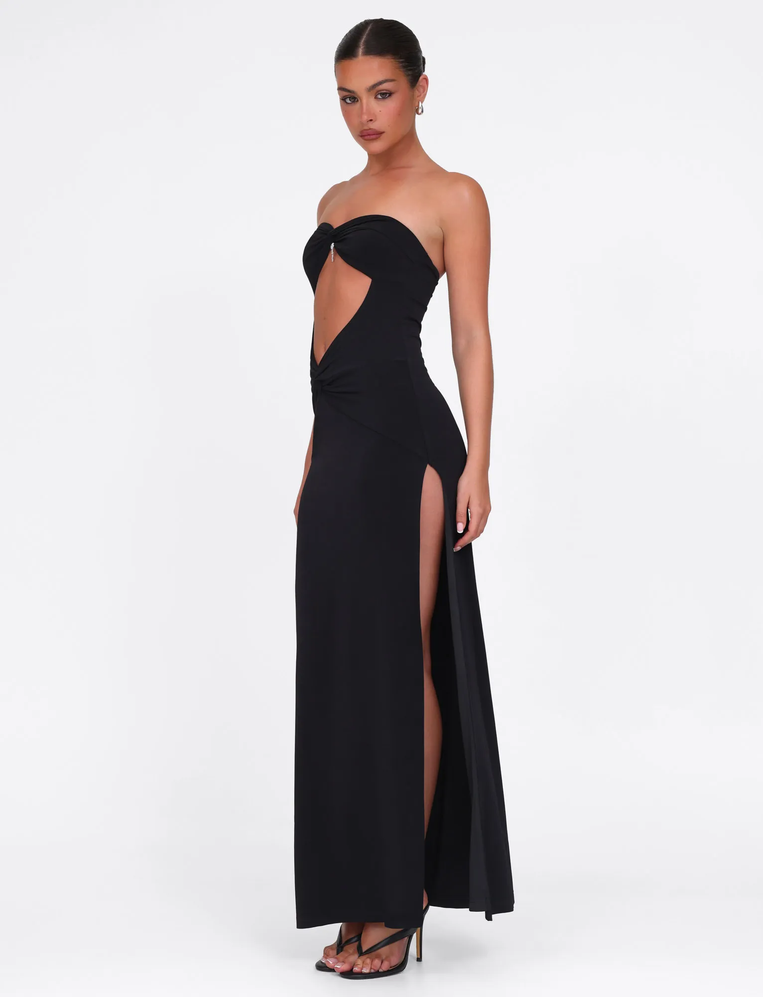 Plus Fit GRAZIA DRESS - BLACK