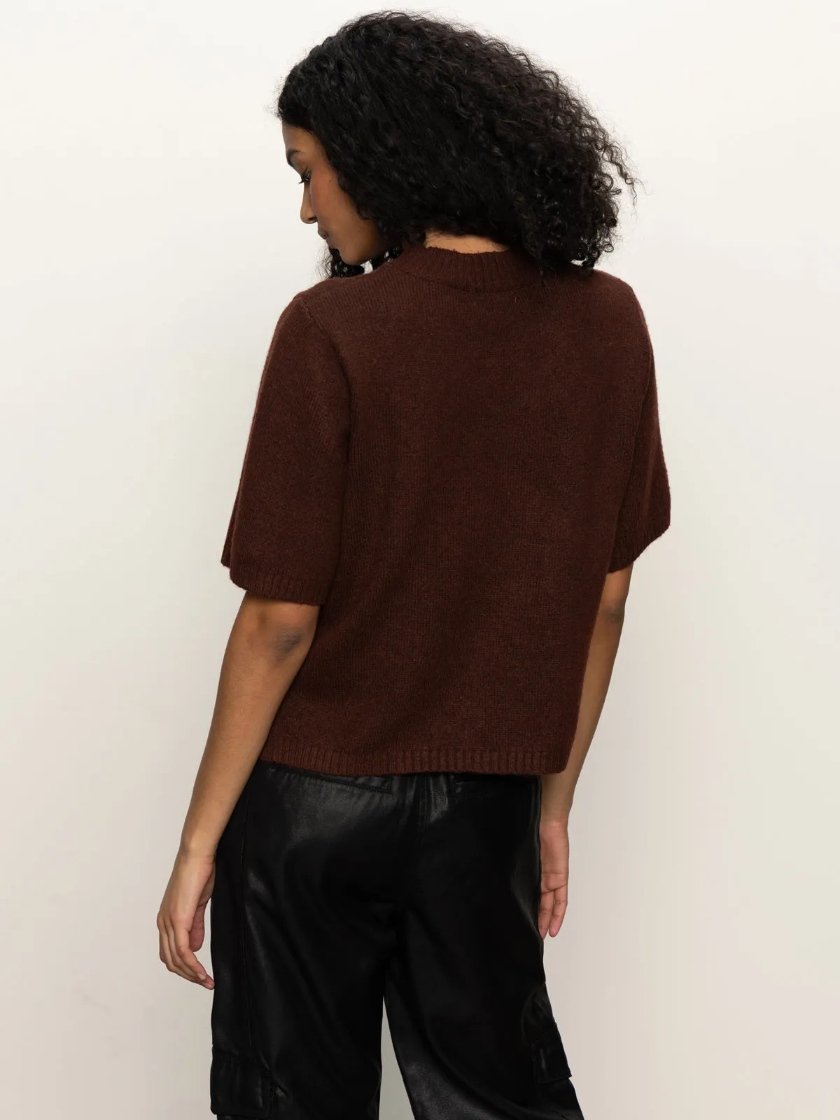 Perfect Sweater Tee Chicory OdorResistant Technology Comfortable Fabric