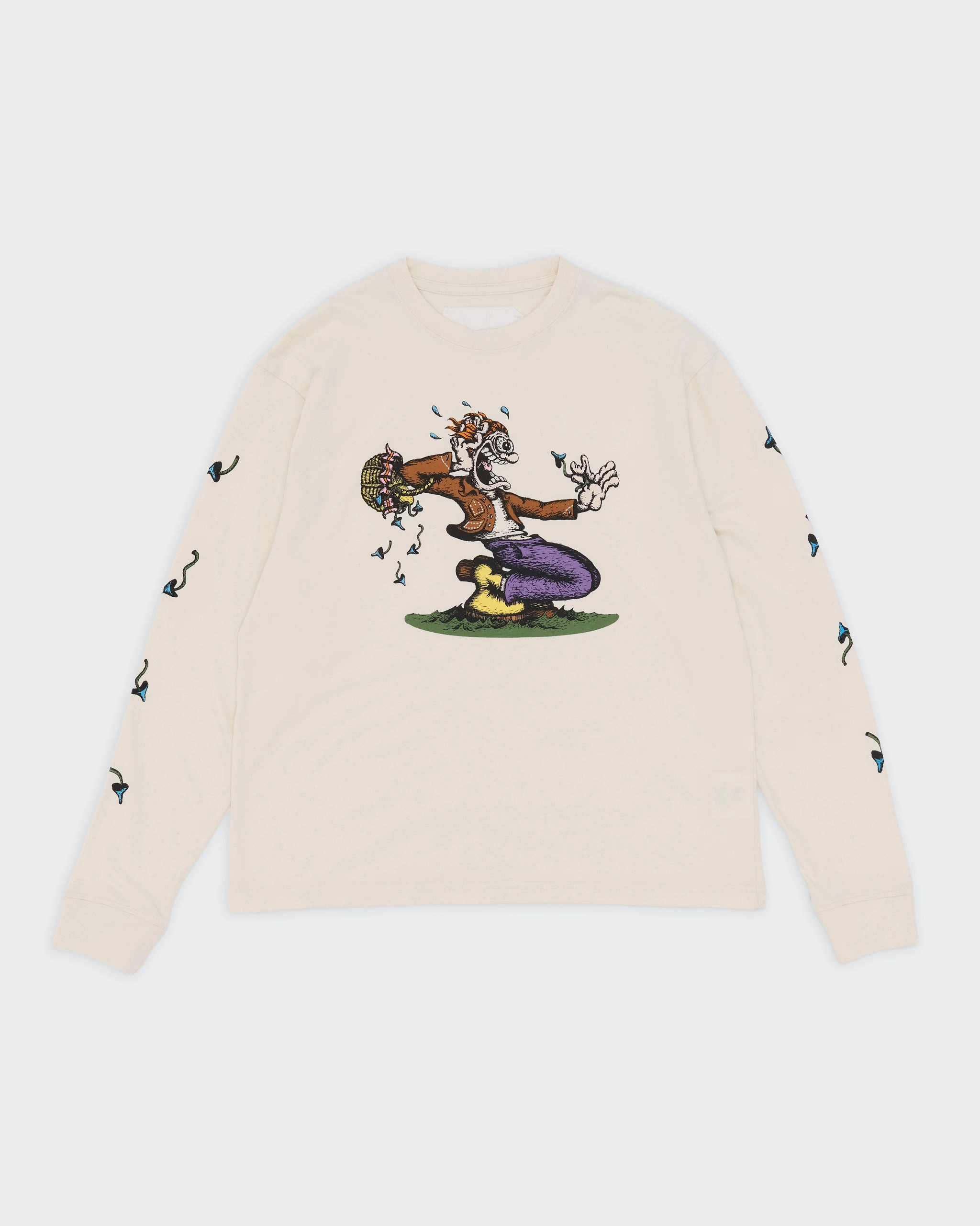 PreShrunkCotton EcoFriendlyMaterial Grateful Tee LS - The Trip