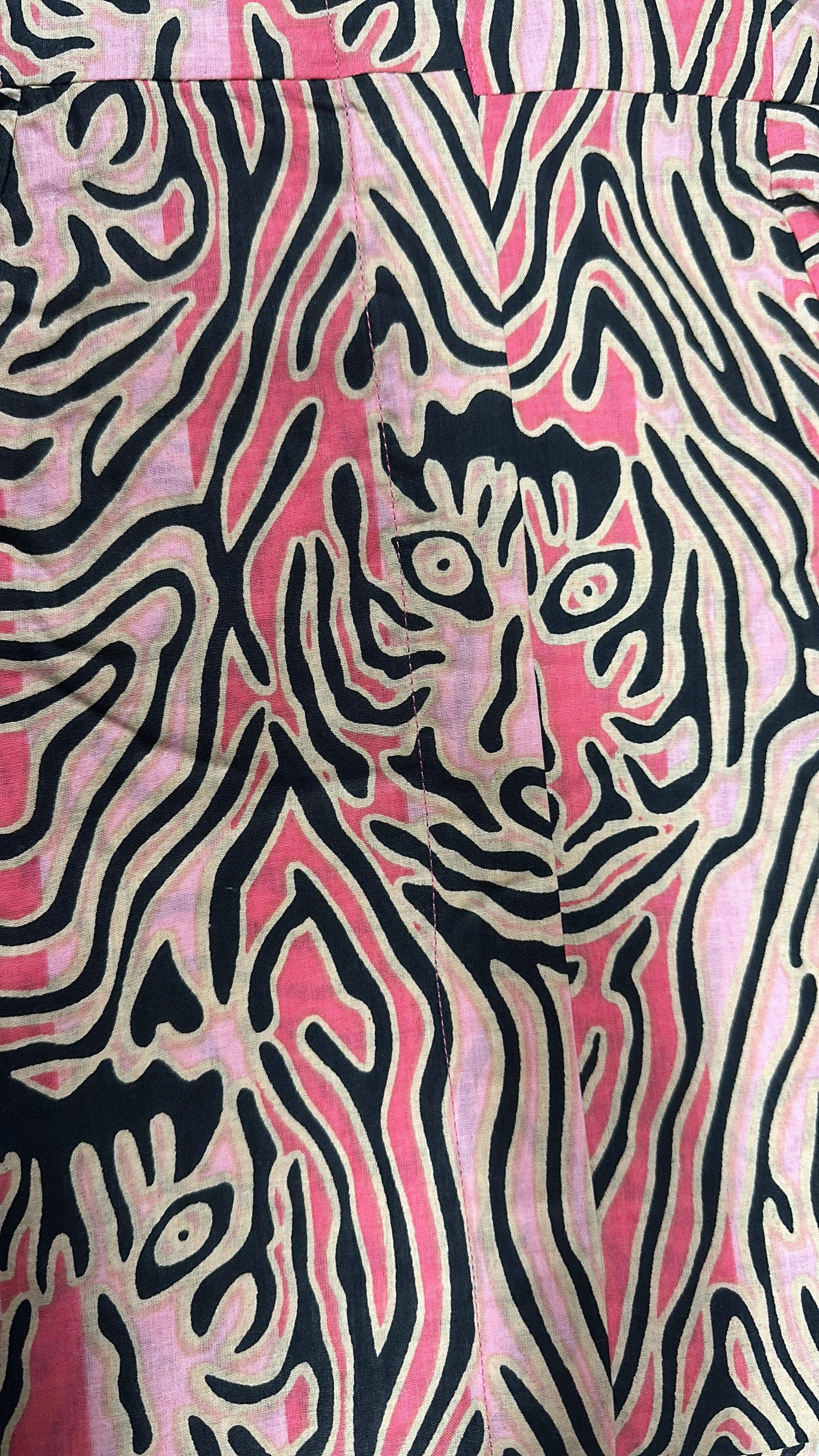 Luciana Tiger Dress Pink Flattering Wearable