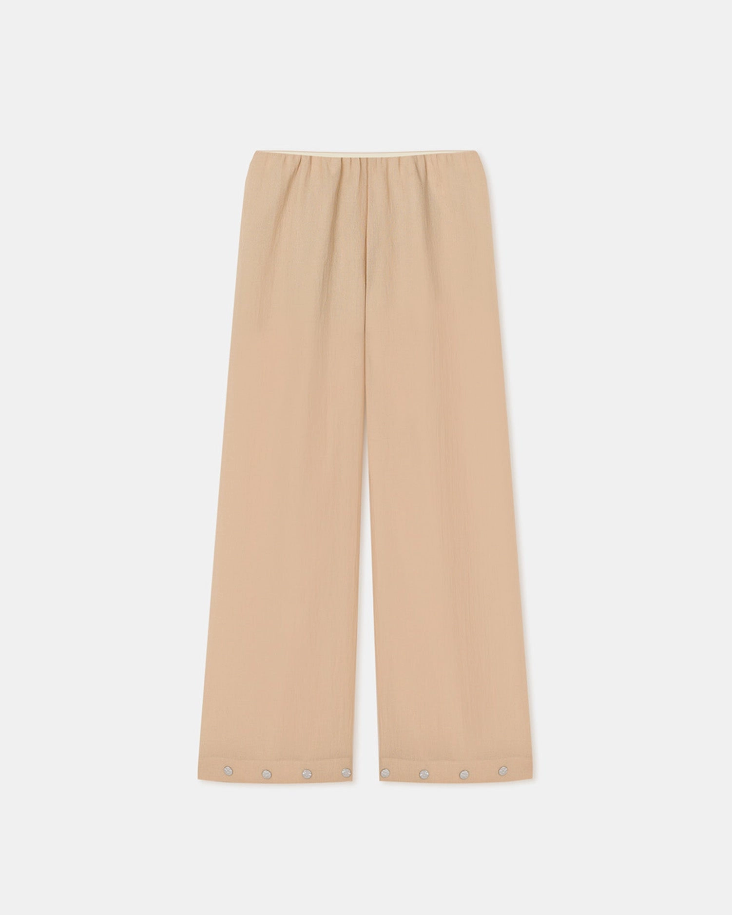 Utility Style Brenda - Studded Gauze Pants - Wax