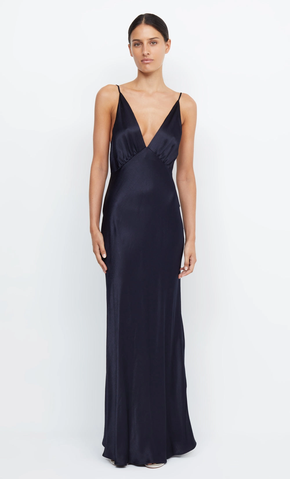 Bright Mood MOON DANCE V MAXI DRESS - INK