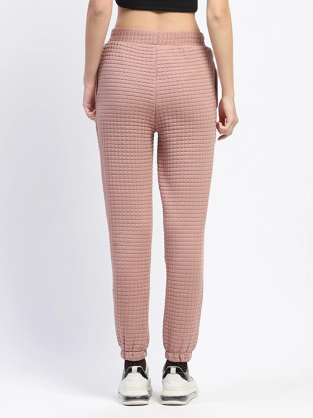Eco Friendly Dyeing mSECRET Cotton Blend Jogger Style Blush Track Bottom