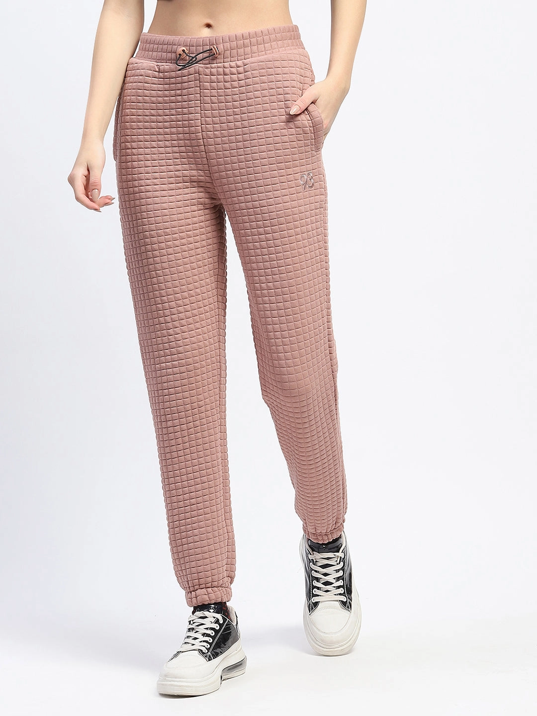 clean design Minimal Fit mSECRET Cotton Blend Jogger Style Blush Track Bottom