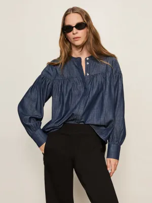 Colorfast Dye Personal Best Blouse Moonshadow