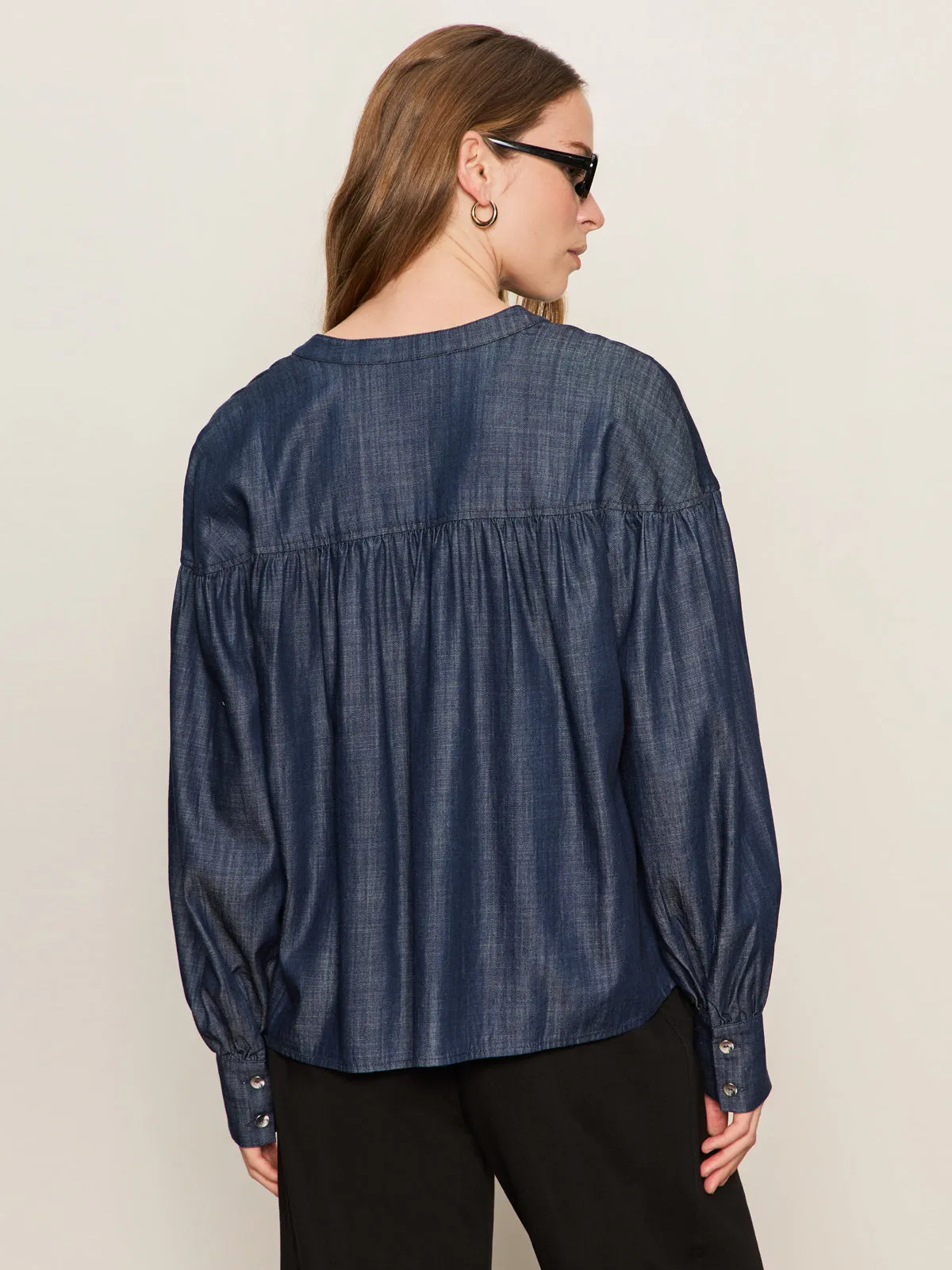 Comfy Design Wear Personal Best Blouse Moonshadow