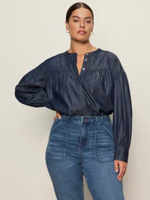 Personal Best Blouse Moonshadow Extended Sizing Easter