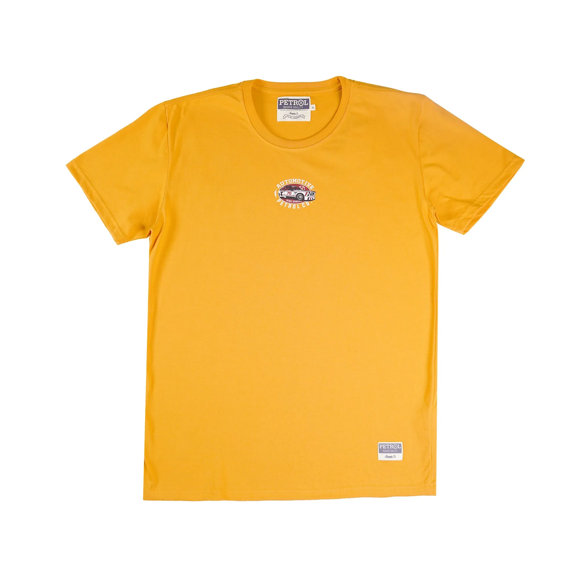 Petrol Men's Basic Tees Slim Fitting Cotton Jersey Fabric 146390-U (Canary)