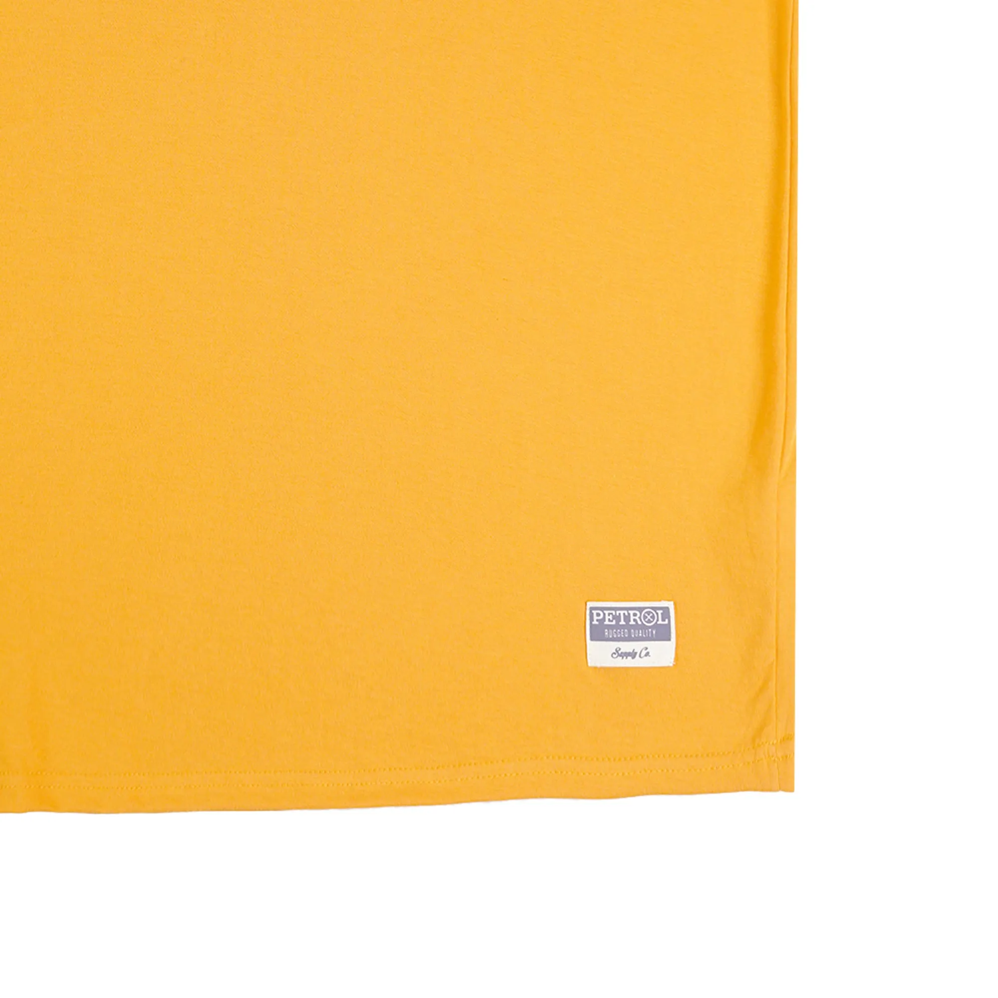 Petrol Men's Basic Tees Slim Fitting Cotton Jersey Fabric 146390-U (Canary)