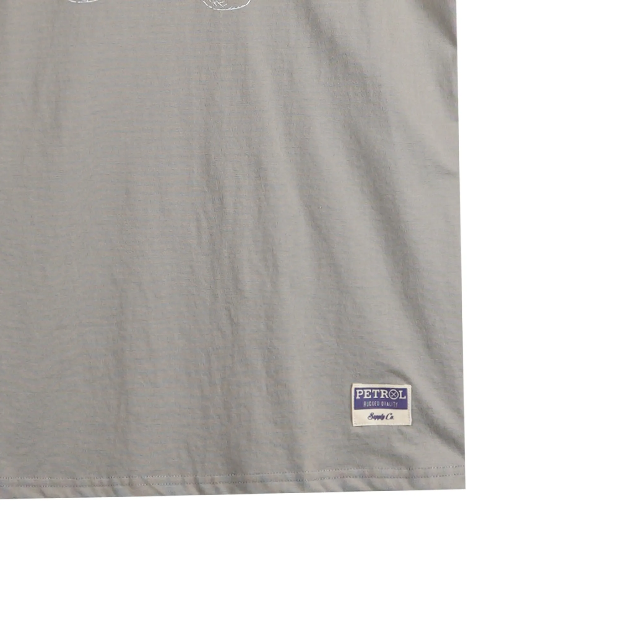 Petrol Men's Basic Tees Slim Fitting CVC Jersey Fabric 163771-U (Rock Ridge)