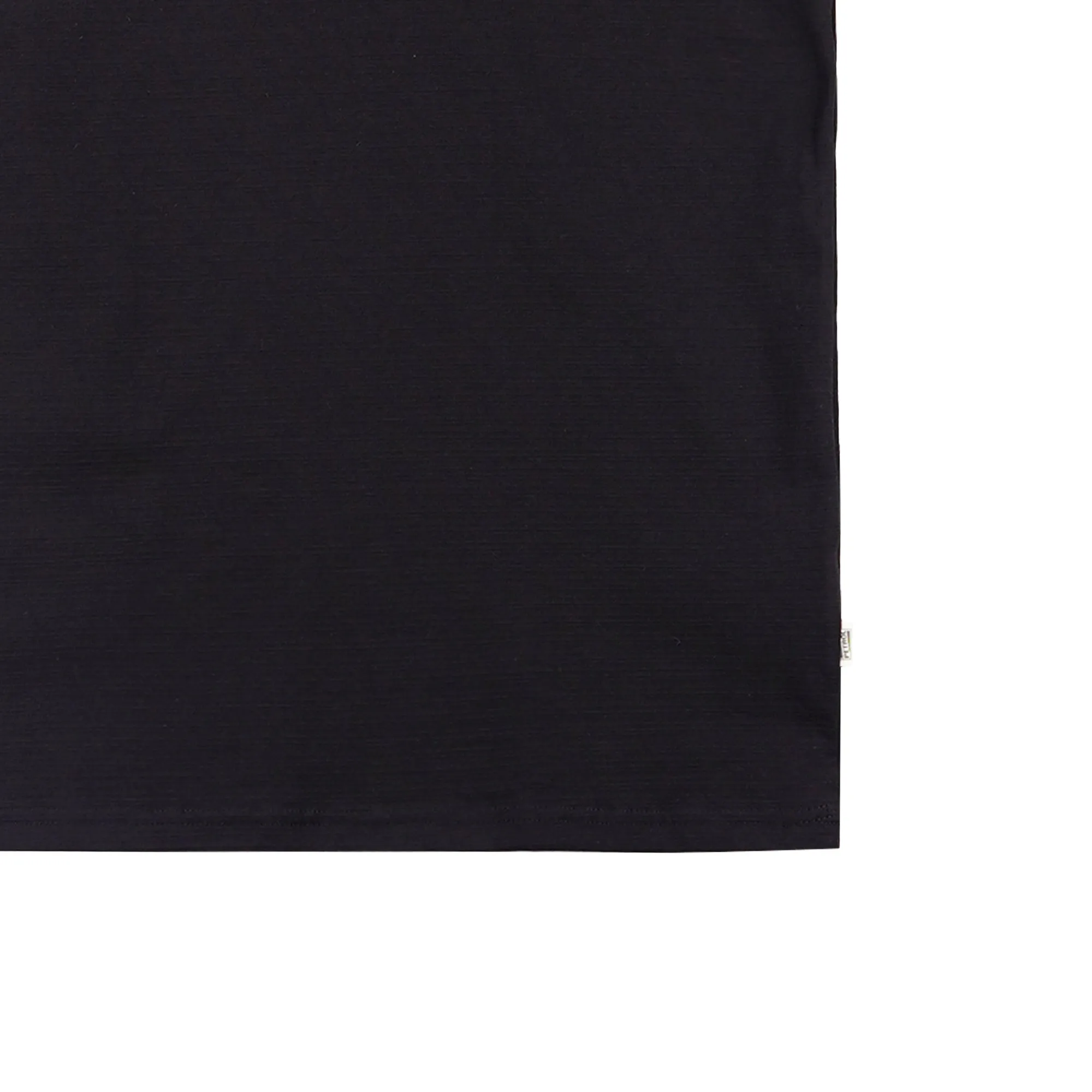 Petrol Men's Basic Tees Slim Fitting Missed Lycra Fabric 162684 (Black)