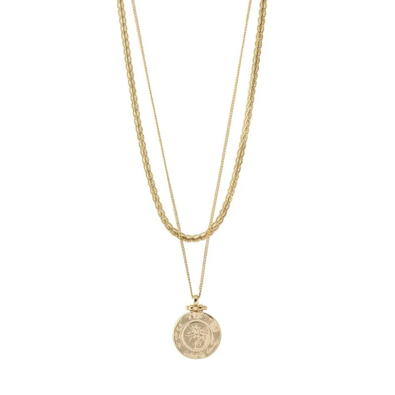 Pilgrim - Nomad Necklace - Gold Plated
