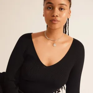 PILGRIM- SILVER PLATE WILLPOWER 2-IN-1 NECLACE
