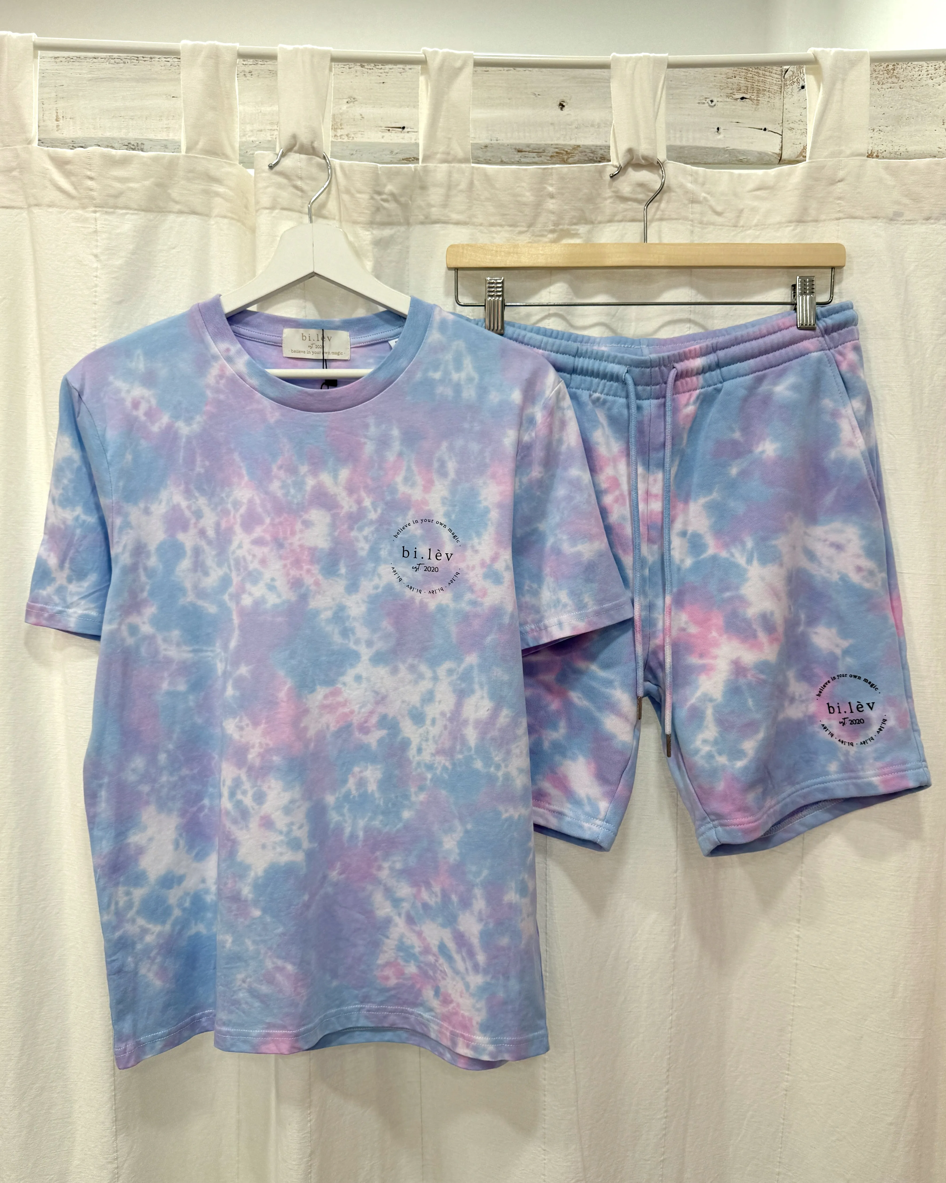 PINK N BLUE Black Label - Tie Dye Organic Cotton T-shirt