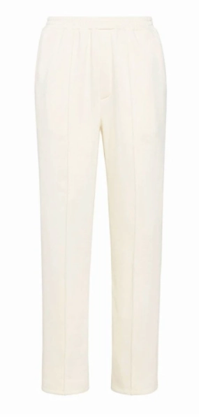 Pintuck Luxe Cotton Sweatpant Casual Performance Fit Slim Look Fit