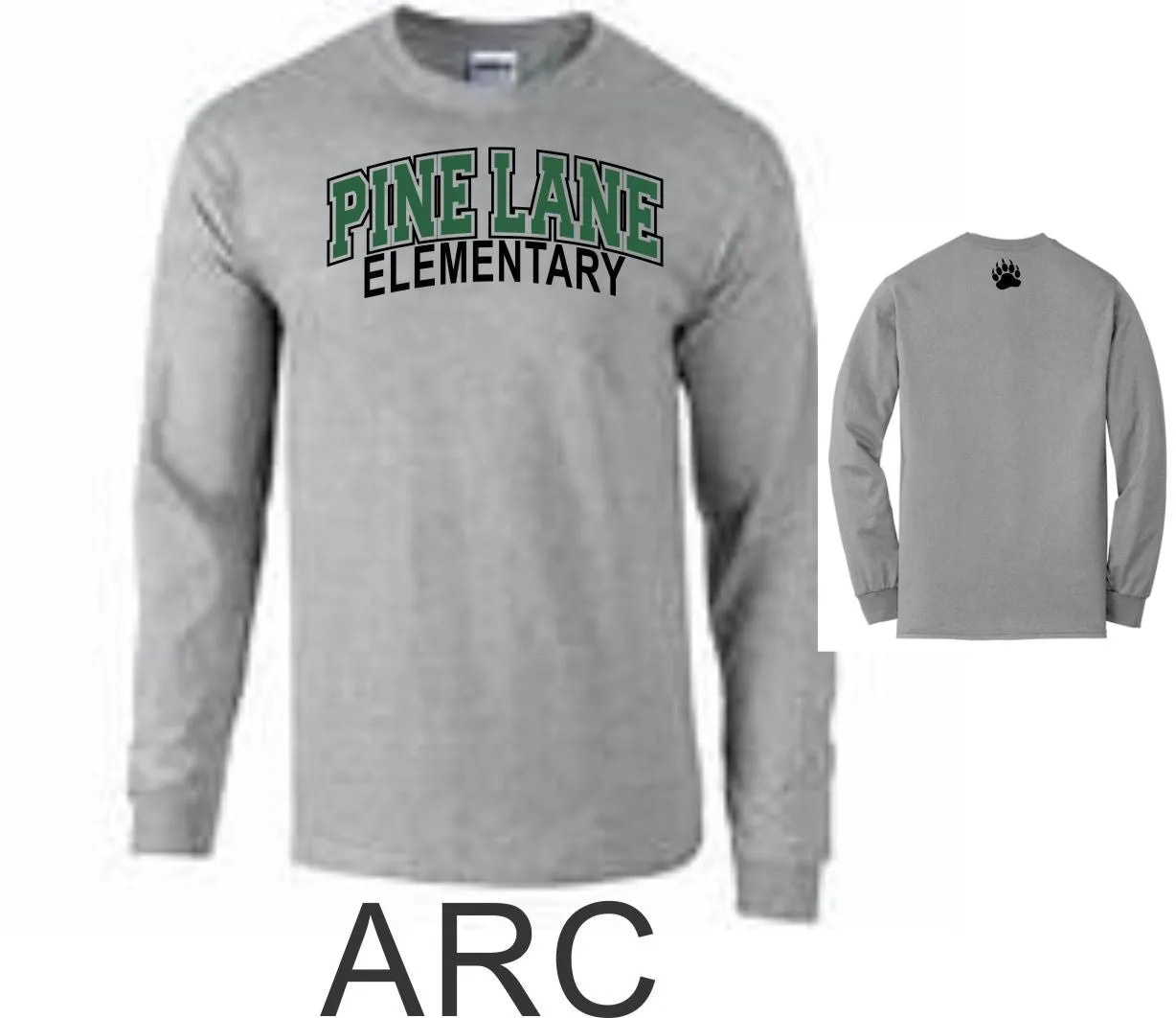 PLE Long Sleeve Tee- 5 designs-Matte or Glitter