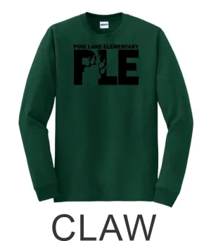PLE Long Sleeve Tee- 5 designs-Matte or Glitter